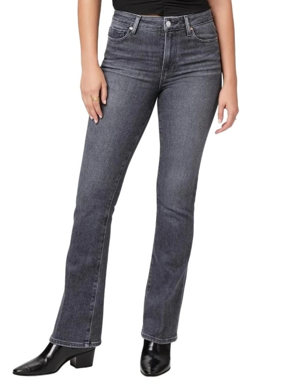 PAIGE denim high rise Laurel Canyon bootcut jeans, 28